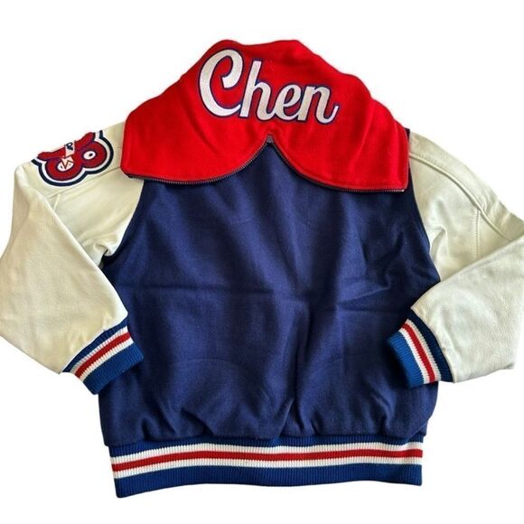 Holloway Blue and White Varsity Jacket - Picture 2 of 9